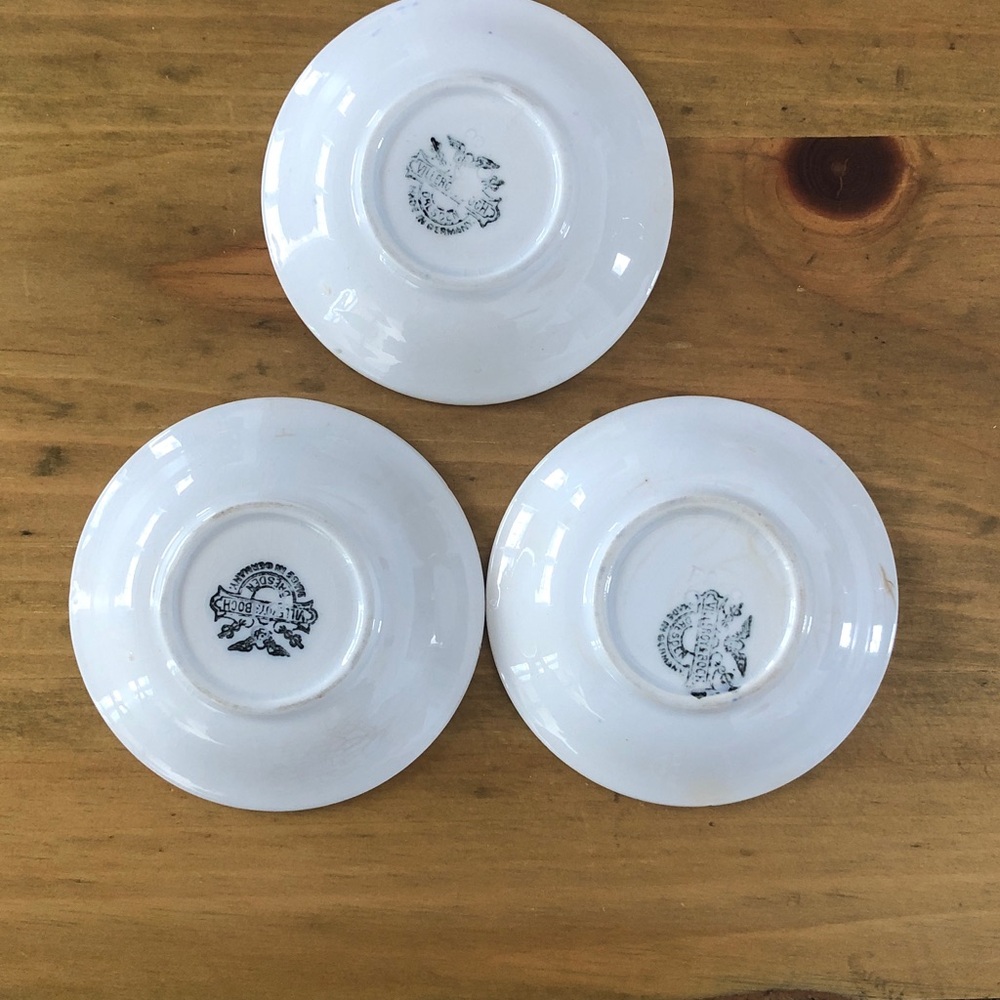 Vintage mini saucers - Picture 6 of 8